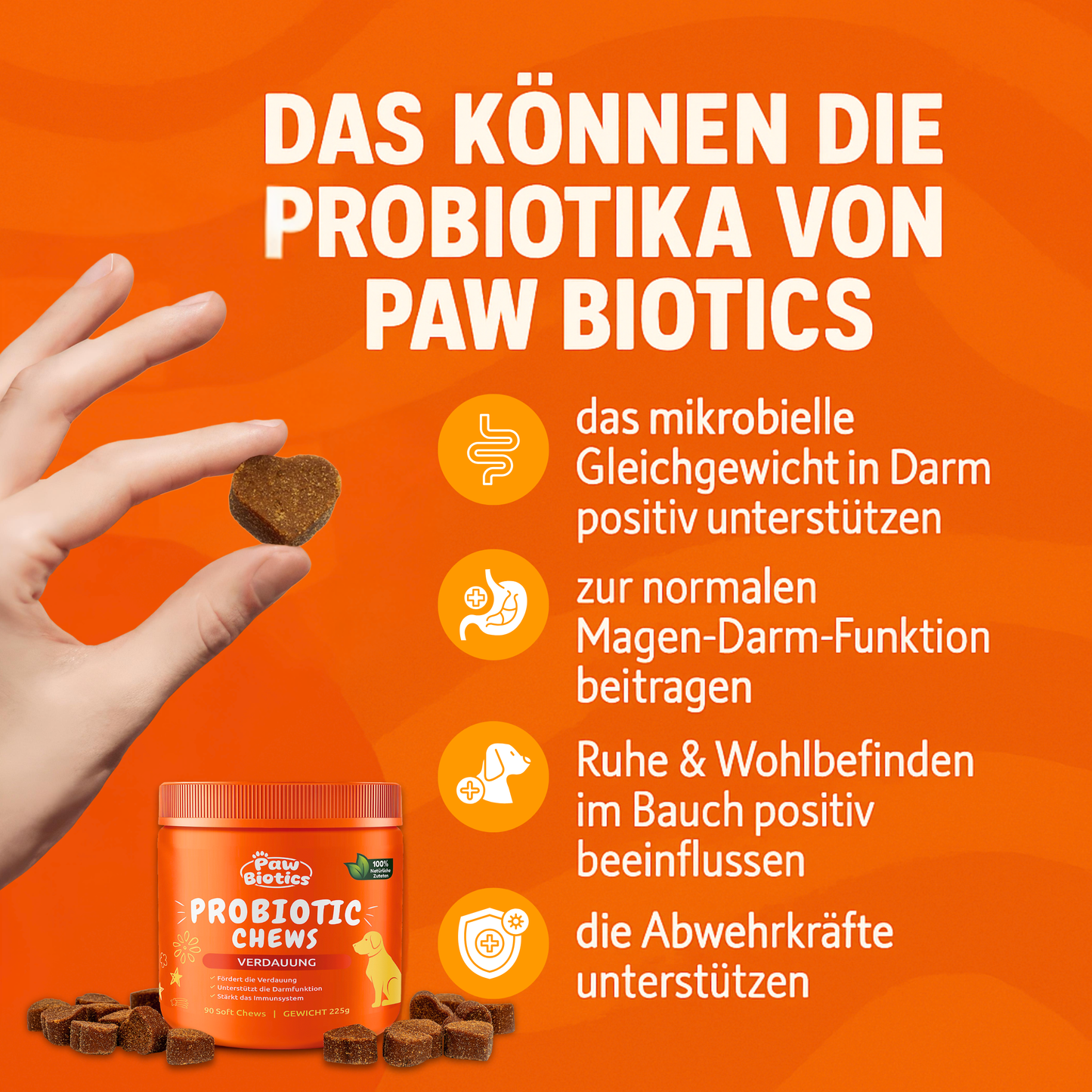 Paw Biotics™ Probiotic Chews