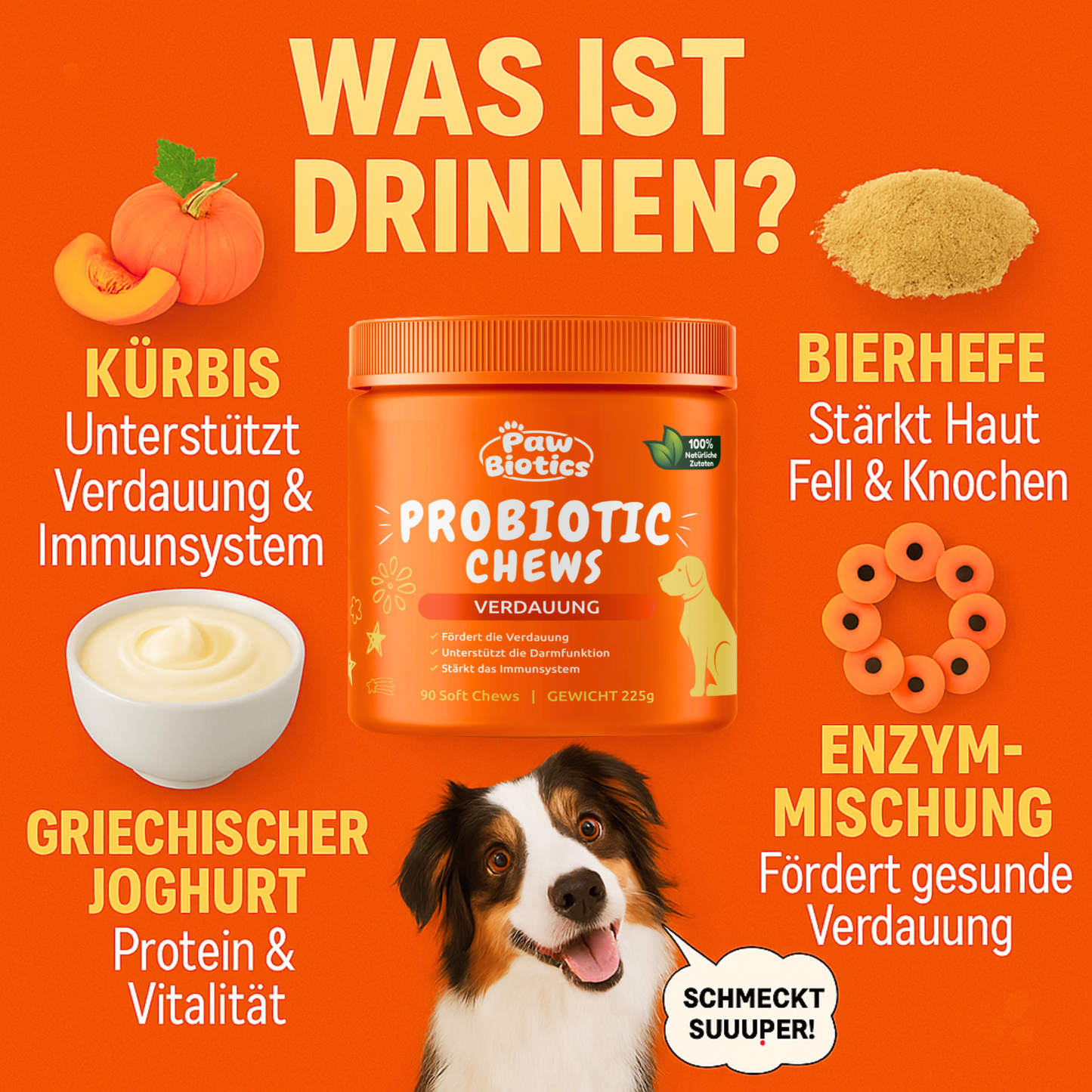 Paw Biotics™ Probiotic Chews