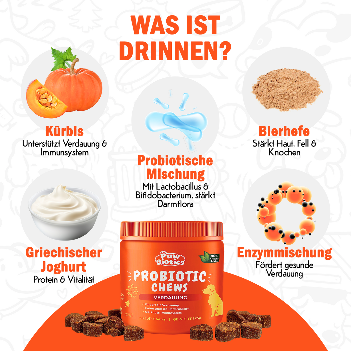 Paw Biotics™ Probiotic Chews
